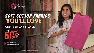 Everyday Cotton Wear Fabrics  FABRIC BY SINGHANIAS [upl. by Grace]