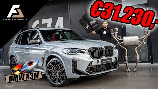 BMW X3M COMPETITION  CUSTOMIZED FOR €31230  POWER UPGRADE  EVENTURI  MILLTEK  XPEL  DYNORUN [upl. by Boser]