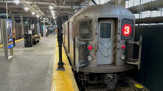 The 7 Avenue Line R62 3 Train Roundtrip between Harlem148th Street and Rector Street via SF Loop [upl. by Birgit770]