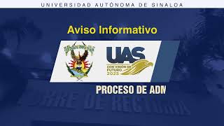 Es tiempo de concluir tu inscripción a la UAS tienes hasta el 29 de julio [upl. by Mall510]