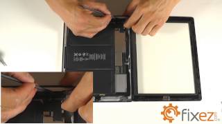 iPad 4 Screen Repair amp Disassemble [upl. by Yarahs760]