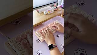 Creamy keyboard ASMR🍦 asmr mechanicalkeyboard custommechanicalkeyboard asmr satisfying [upl. by Brade863]