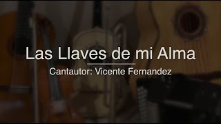 Las Llaves de mi Alma  Puro Mariachi Karaoke  Vicente Fernandez [upl. by Yrkcaz435]