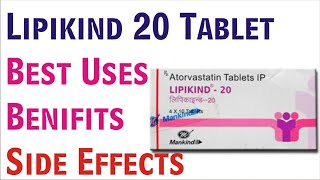 Lipikind 20 tablet best uses benifits precaution and side effects in hindi [upl. by Anais219]