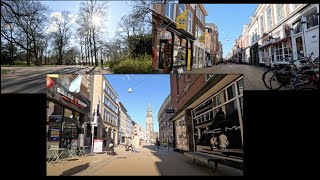 Cycling through Groningen City Center Netherlands  4K GoPro Hero 11 Footage [upl. by Naibaf]