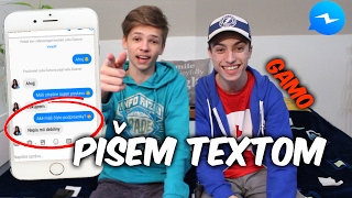 Povedala nám jej číslo podprsenky   Píšem Textom Prank 1  wGamo [upl. by Ahsihat373]