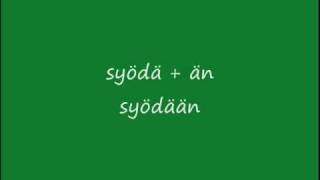 Opitaan kielioppia  Passiivi  Lets study Finnish grammar  passive form [upl. by Cassius]