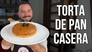 Budín de pan casero  Postre FÁCIL Y RÁPIDO [upl. by Ninahs]