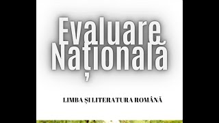 Evaluare națională  modelul oficial limba română 2023 rezolvare [upl. by Esereht473]