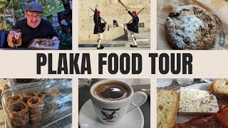 Athens Greece Food Tour  Plaka and Syntagma District [upl. by Ace]