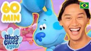 Pistas de Blue e Você  40 MIN de músicas e danças com o Josh e a Blue  Nick Jr Português [upl. by Lorola255]