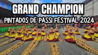 GRAND CHAMPION Tribu Baklud  Pintados De Pasi Festival 2024 Street Dancing Competition [upl. by Lavoie827]