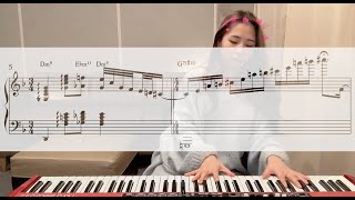 sheet music🧚‍♀️ Isn’t She Lovely  Stevie Wonder Jazz Piano [upl. by Sudaorb]