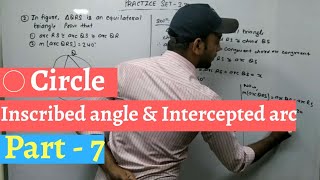 Inscribed angle and Intercepted arc  Circle Chapter  10th  Geometry SSC  Netucation [upl. by Grefe]