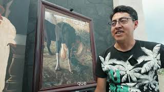 Bladimir  Pintor originario de San Juan Ixtayopan 1080p [upl. by Aufa]