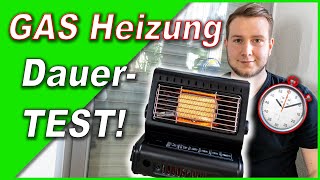 GASHEIZUNG Ofen 13KW ♨️ Laufzeit auf KLEINSTER Stufe  Highlander  Notheizung [upl. by Friedland]