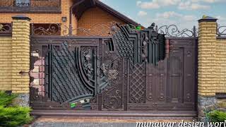 New Best Gate Design 2024 Latest Model 2024 Main Gate Design [upl. by Lrig]