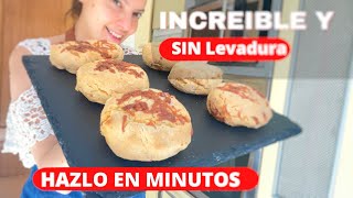 En minutos  Pan Sin gluten de harina pan harina de maíz sin levadura [upl. by Barbey]