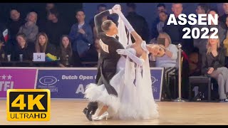 Michal Le amp Sandra Jablonska  Waltz  Open World Amateur Ballroom Championship ASSEN 2022 [upl. by Nomis]