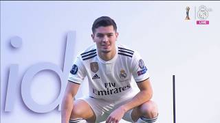 Brahim Díaz takes to the Bernabéu pitch for the FIRST TIME as a Real Madrid player [upl. by Mendelsohn416]