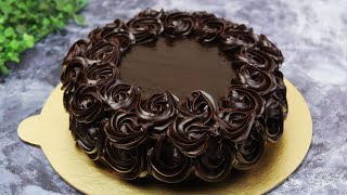 Dark chocolate moist cakeMoist cakeডার্ক চকলেট ময়েস্ট কেক Cake Recipe [upl. by Aloap]