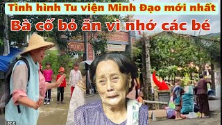 Sư Minh Đạo đi cứu trợ miền bắc tại tu viện bà cố bỏ ăn vì nhớ các bé [upl. by Archibald221]