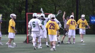 Mens Lacrosse NCAA 2nd Round vs Nazareth Highlights [upl. by Augy]