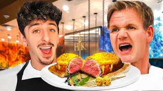 I Surprised Gordon Ramsay w a 10000 Beef Wellington [upl. by Ikcir721]