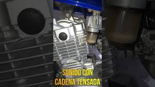 Sonido en el motor de la gn 125 cadena distribución floja [upl. by Furnary558]