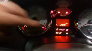 how to reset service light Peugeot 207 4K [upl. by Kazue727]