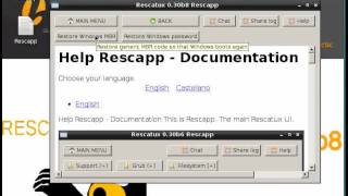 Rescatux  Restore Windows MBR [upl. by Annasiul]