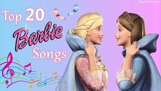 Top 20 Barbie Songs of all time ♡ [upl. by Drofdeb]