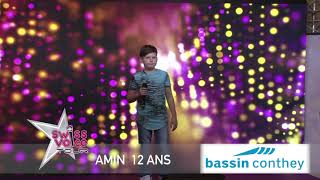 Amin 12ans  Swiss Voice Tour 2019  Bassin Conthey  Conthey [upl. by Berstine691]