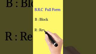 BRC Full form  Full form of BRC  Full form  Shorts [upl. by Aia]