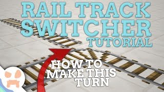 Railcart Track Switcher Tutorial  EASY ALL Versions CHEAP [upl. by Okiman673]