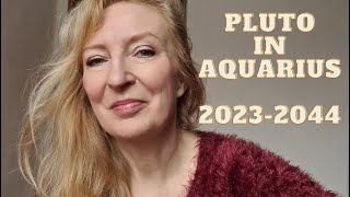 Pluto in Aquarius 2023  2044 ALL SIGNS [upl. by Wiburg]