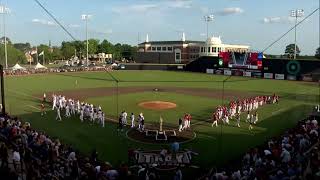 US Army Flyover of Troy Baseball [upl. by Stern]