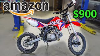 I Bought the CHEAPEST ADULT Dirt Bike on Amazon [upl. by Tuckie182]