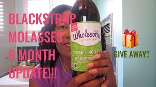 Blackstrap Molasses 6 month update  Give Away CLOSED [upl. by Ys]