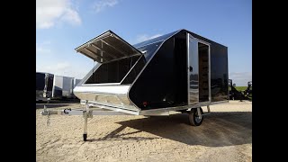 Snowmobile hybrid trailer [upl. by Elyl]