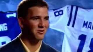 Peyton amp Eli Manning interview Part 1 [upl. by Jo Ann]