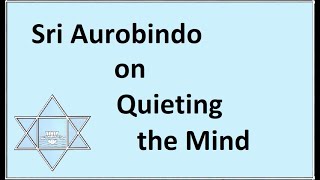 The Silent Mind Pt 1 Quieting the Mind [upl. by Woody]