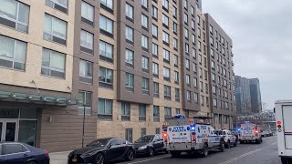 Child Falls From Balcony at Harlem High Rise  NYC [upl. by Notneiuq701]