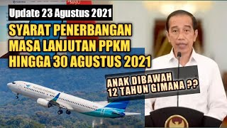 Syarat Penerbangan Masa PPKM 2430 Agustus 2021  Anda wajib Tau [upl. by Shepperd531]