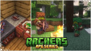 Archers Minecraft Mod ShowcaseTutorial  Expanded Archery Archer Skills and New Weapons amp Armor [upl. by Sinnard195]