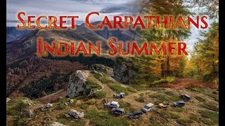 Secret Carpathians  Indian Summer 2022 overlandingoffroad tours [upl. by Ainelec]