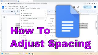 How To Adjust Spacing In Google Doc Tutorial [upl. by Ciprian]