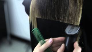 how to cut one length haircut tutorial [upl. by Paucker790]