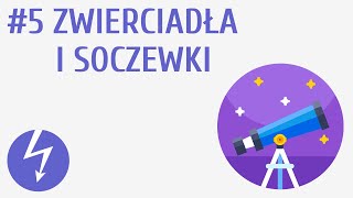 Zwierciadła i soczewki 5  Optyka [upl. by Nadoj647]