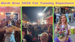 Mardi Gras 2023 Fat Tuesday Experience [upl. by Euqinwahs592]